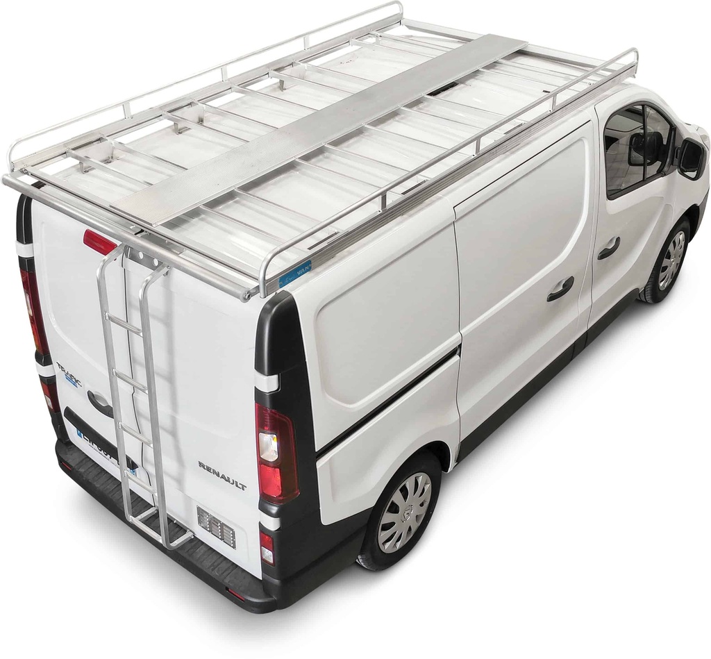 Galerie ALU rouleau Ø40, pass, éch BOXER/JUMPER/DUCATO MOVANO L2H2 06-