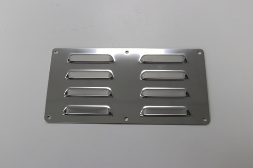 [GEL2010] Grille de ventilation en inox 200x100 mm