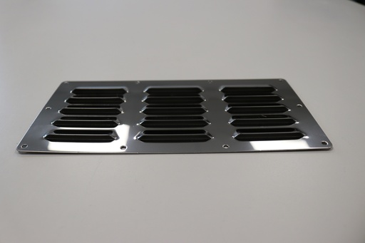 [GEL3317] Grille de ventilation en inox 330x170 mm