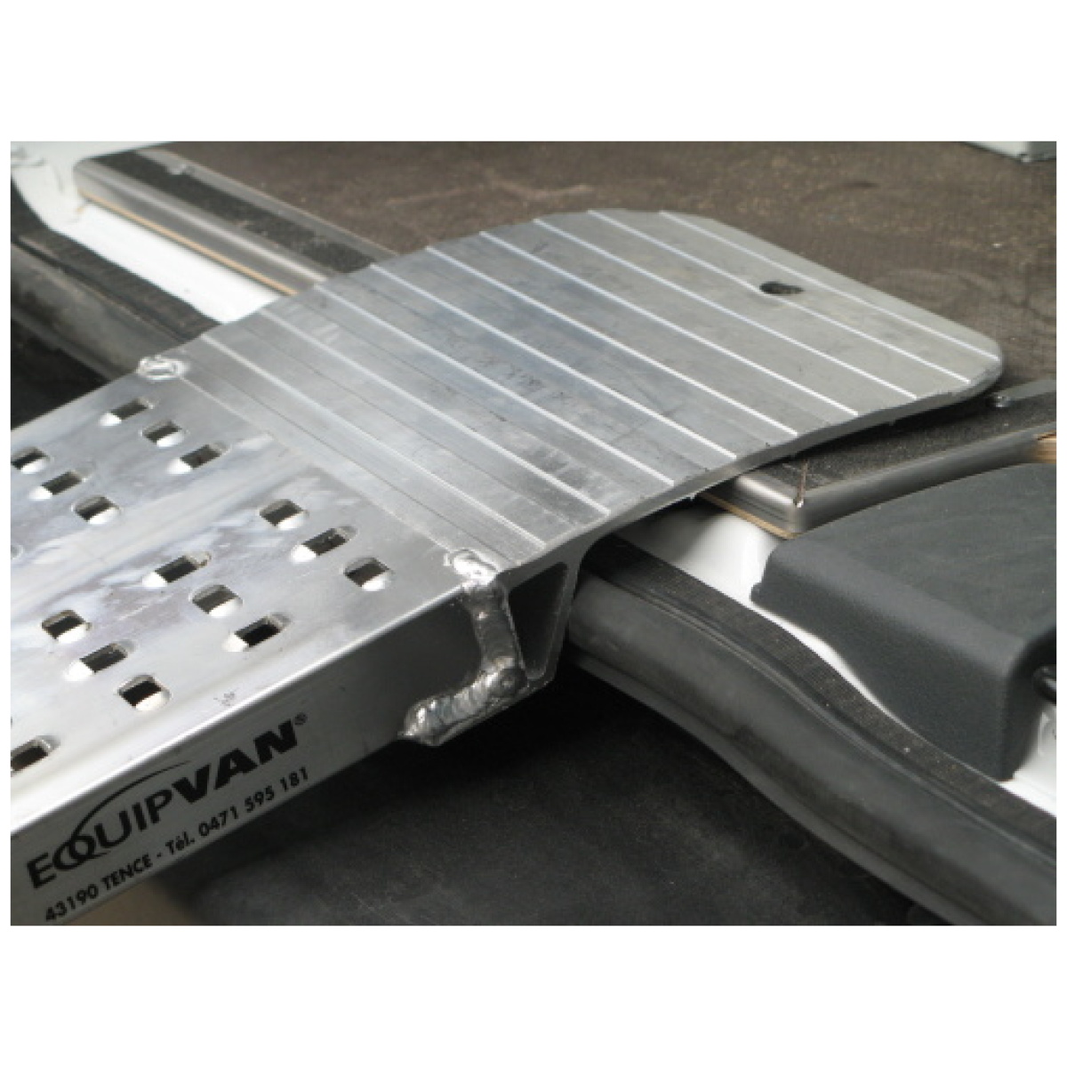 Rampes pliables en aluminium