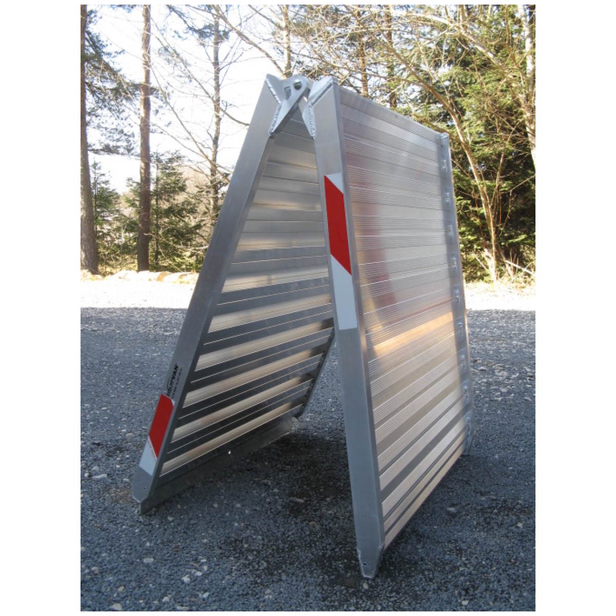 Rampes pliables en aluminium